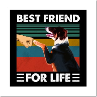 In the Zone: Border Collie Best Friend For Life on Sleek T-Shirt Posters and Art